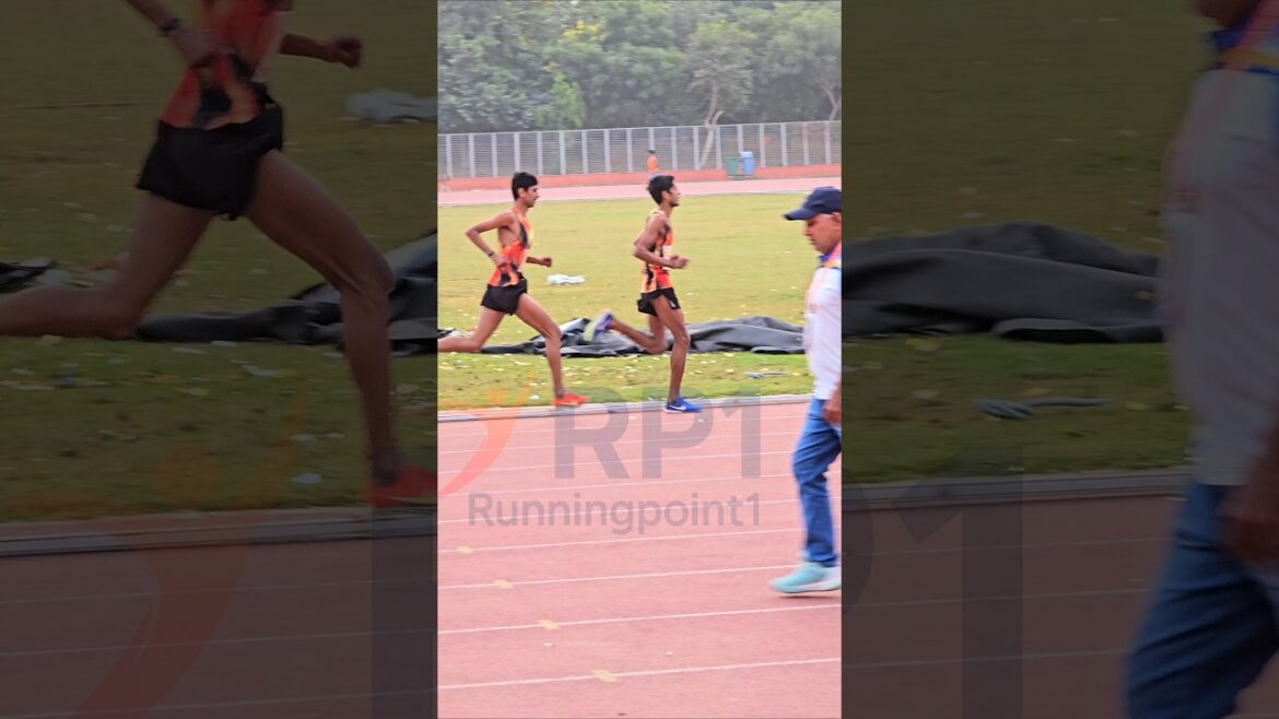 10000m highlight haryana state game #athletics #running #trackandfield #olympicsport