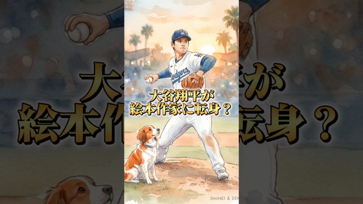 大谷翔平が絵本作家になったのを知っているか? #野球 #mlb #メジャーリーグ #大谷翔平 #大谷翔平 #dodgers #shoheiohtani