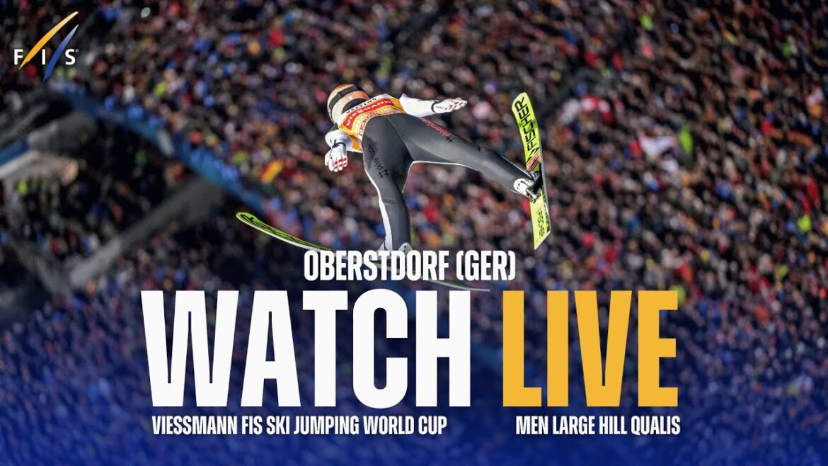 LIVE | Oberstdorf (GER) – M – Large Hill Qualis – Viessmann FIS Ski Jumping World Cup