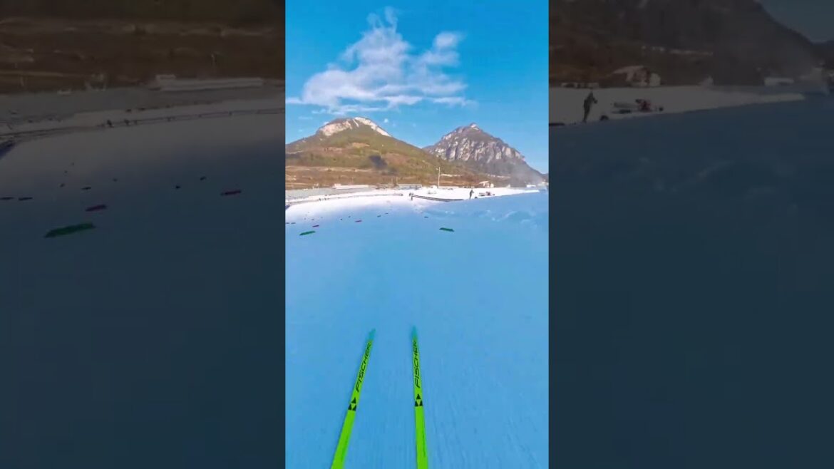 Val di Fiemme Sprint World Cup course preview Olympic edition 🇮🇹 #fiscrosscountry