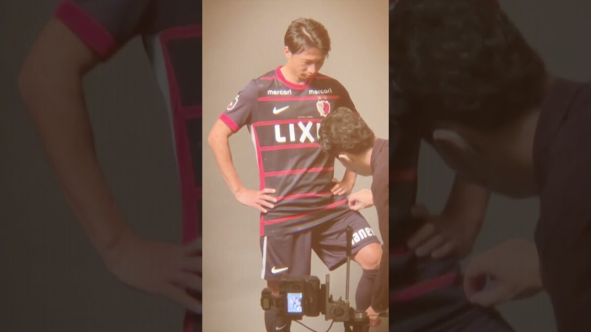 【新ユニ発表!】柴崎岳、PV撮影の裏側👀 #鹿島アントラーズ
