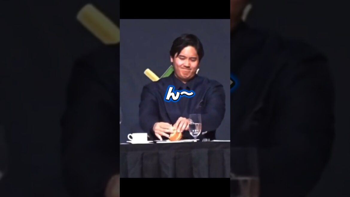 パンが硬くてなかなかちぎれない大谷翔平!アーロン・ジャッジ奥さんと娘に感謝をする #looppot楽曲提供 #蝉時雨物語