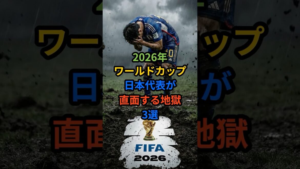 【2026】日本代表を襲う「3つの地獄」がエグすぎる…ワールドカップの過酷な現実#サッカー #日本代表 #ワールドカップ2026 #W杯 #FIFA #フットボールコテージTV