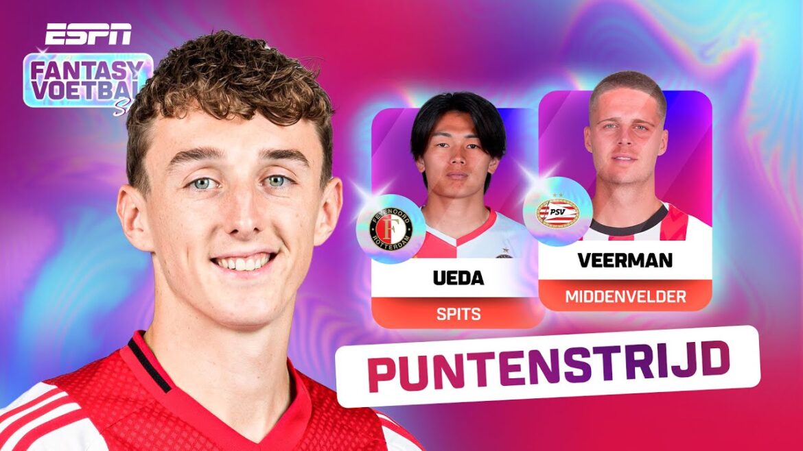 De PUNTENSTRIJD tussen Ayase UEDA & Joey VEERMAN barst los! 🥵 | ESPN Fantasy Voetbal Show