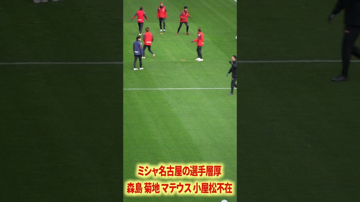 ミシャ名古屋の選手層暑すぎる