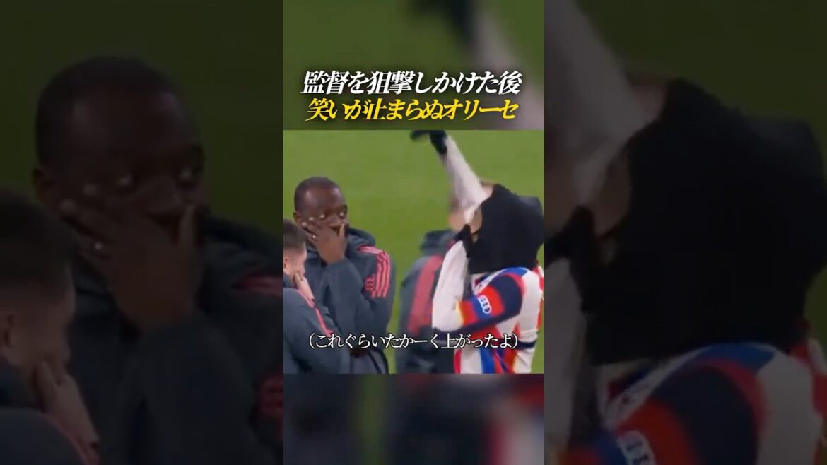 コンパニを狙撃しかけて 笑いが止まらぬオリーセ