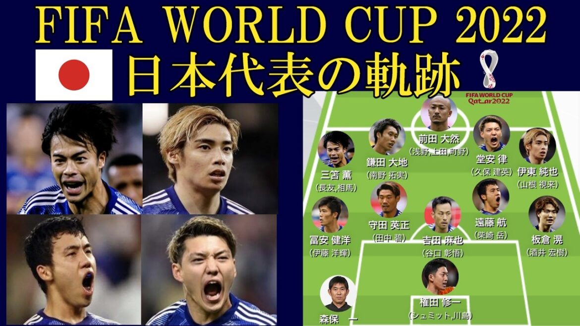 サッカー日本代表の軌跡 ワールドカップ2022 サッカー日本代表の軌跡 ワールドカップ2022