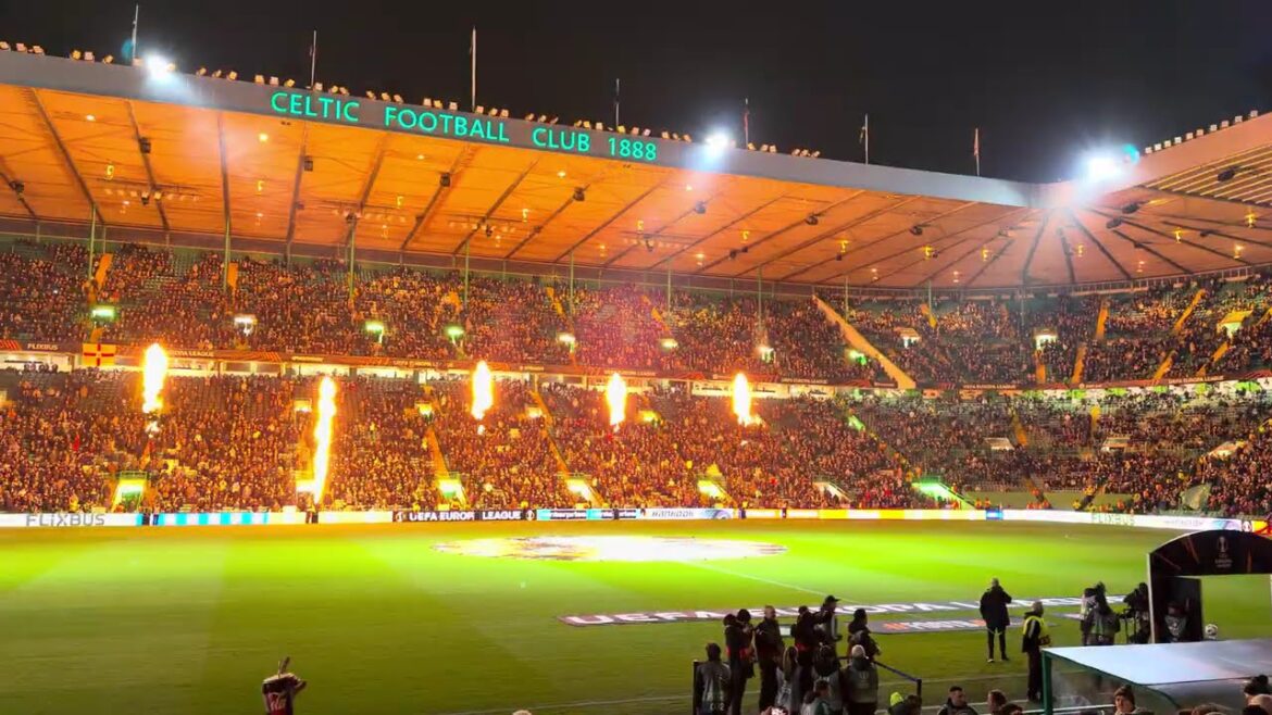 Celtic Fans Protest / You’ll Never Walk Alone - CELTIC vs VFB STUTTGART