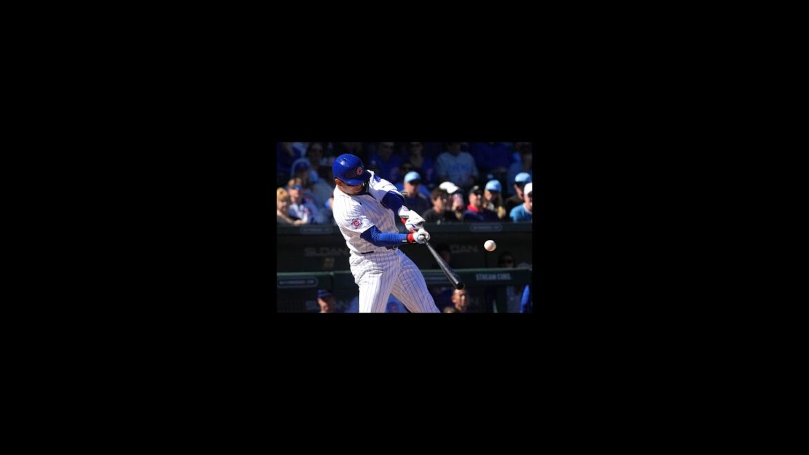 鈴木誠也OP戦初打席初アーチ!