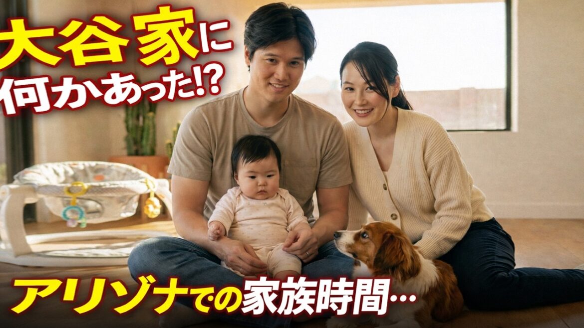 大谷翔平と真美子さん、愛娘と過ごすアリゾナの春──家族で紡ぐかけがえのない時間