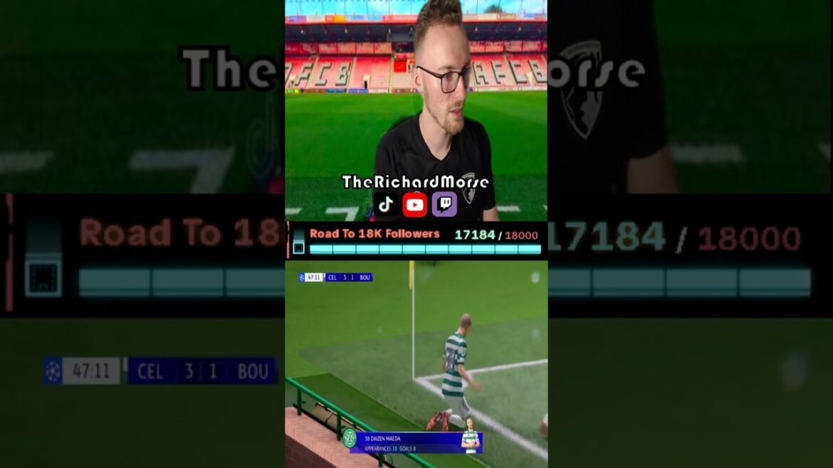 #daizenmaeda #celtic #afcb #afcbournemouth #bournemouth #fc26 #careermode #uefachampionsleague #goal