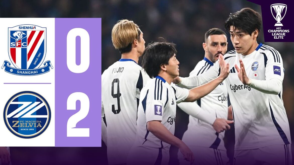 Shanghai Shenhua 🇨🇳 vs FC Machida Zelvia 🇯🇵 | Highlights | AFC Champions League Elite™ Shanghai Shenhua 🇨🇳 vs FC Machida Zelvia 🇯🇵 | Highlights | AFC Champions League Elite™