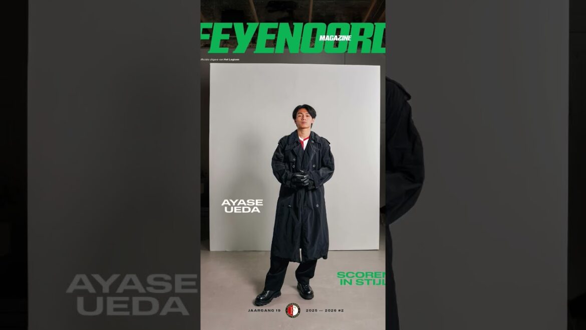 Cover star, Ayase Ueda. 😮‍💨🆕 Feyenoord Magazine incoming…