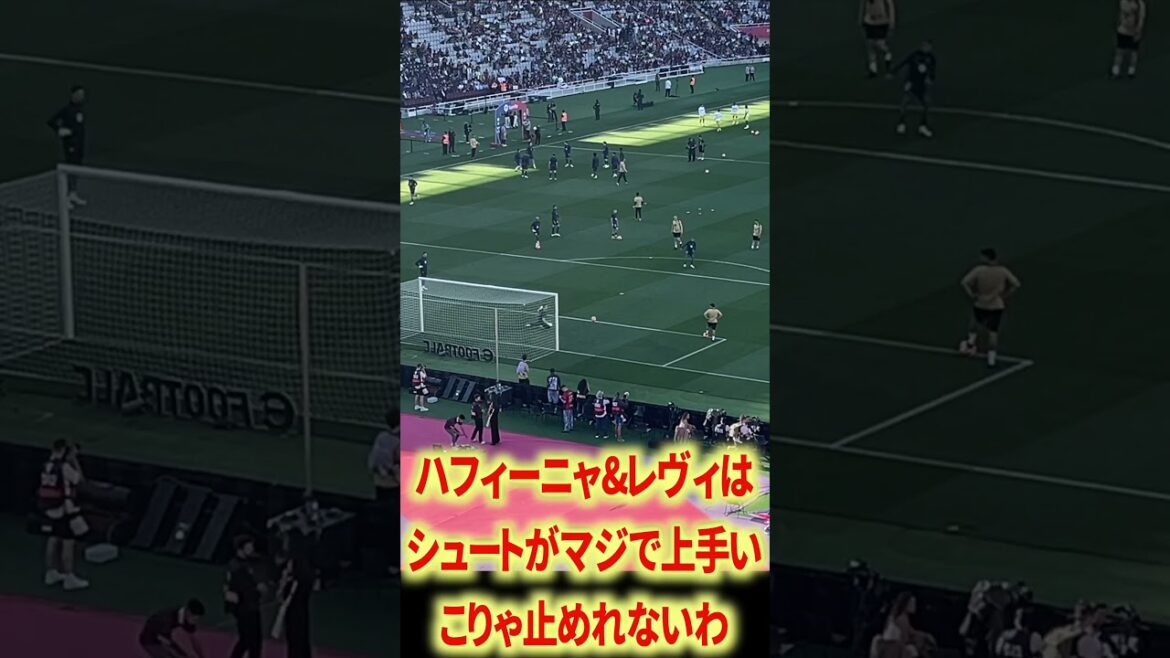 ガビのボレーが上手すぎる