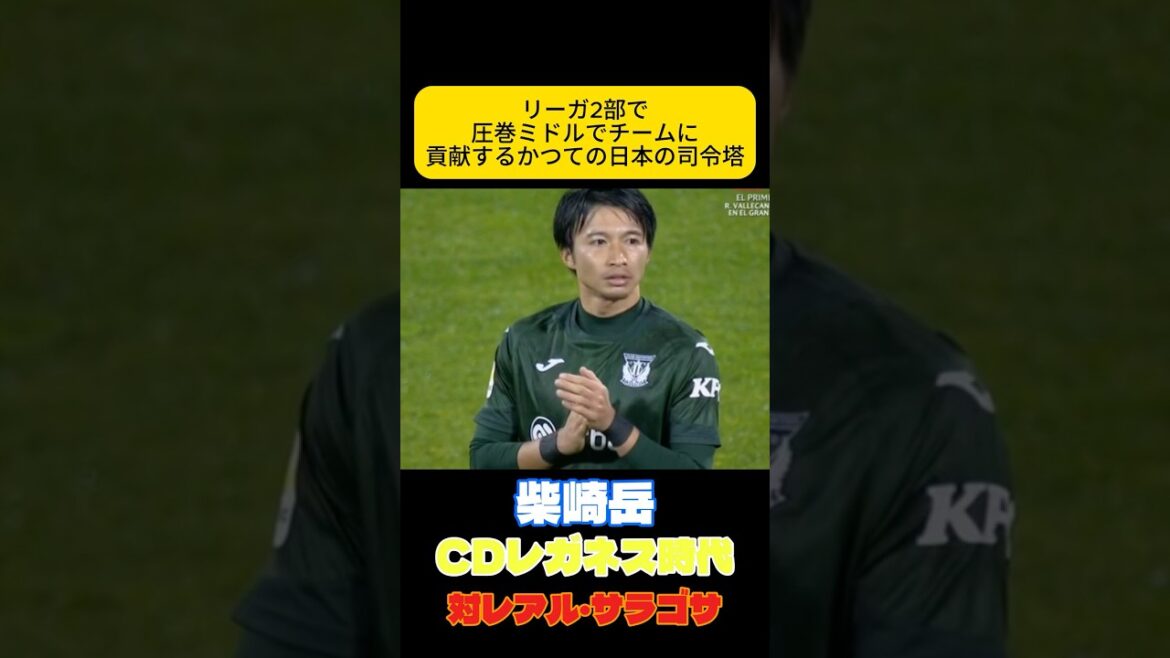 日本の司令塔による復活の一本　柴崎岳　サッカー日本代表