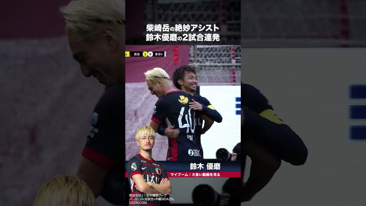 ◤ 3/7 🆚東京V ◢  #柴崎岳 のアシスト🔥 #鈴木優磨 のヘディング🔥  #antlers  #鹿島アントラーズ