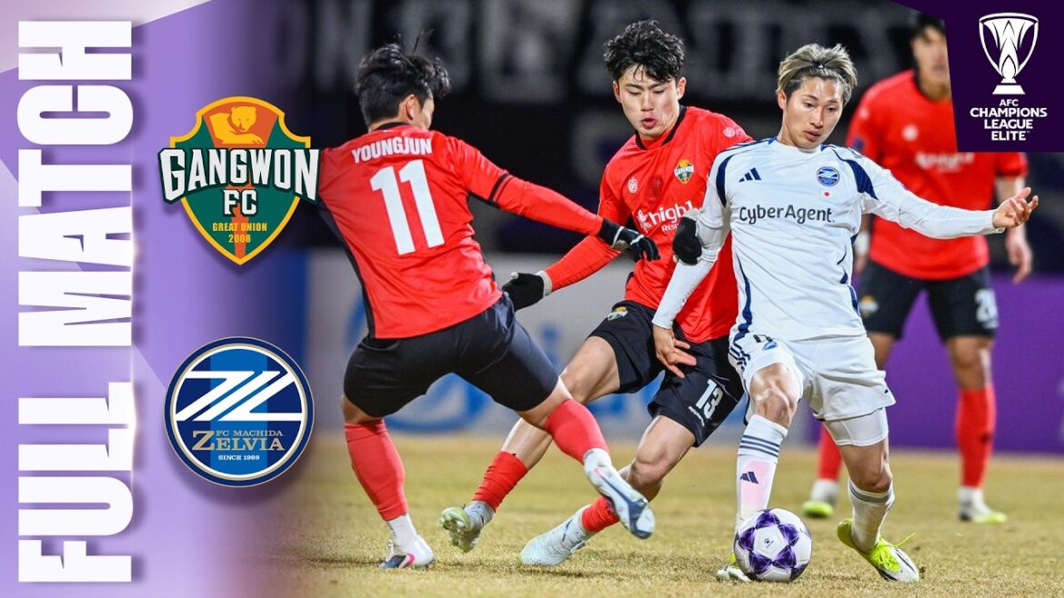 Gangwon FC 🇰🇷 vs FC Machida Zelvia 🇯🇵 | Full Match | AFC Champions League Elite™ 2025/26