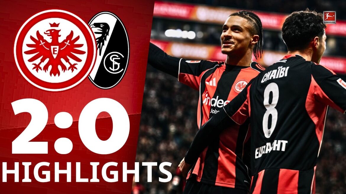 Eintracht Frankfurt - SC Freiburg | 2:0 | Highlights | Bundesliga, 24. Spieltag 2025/26