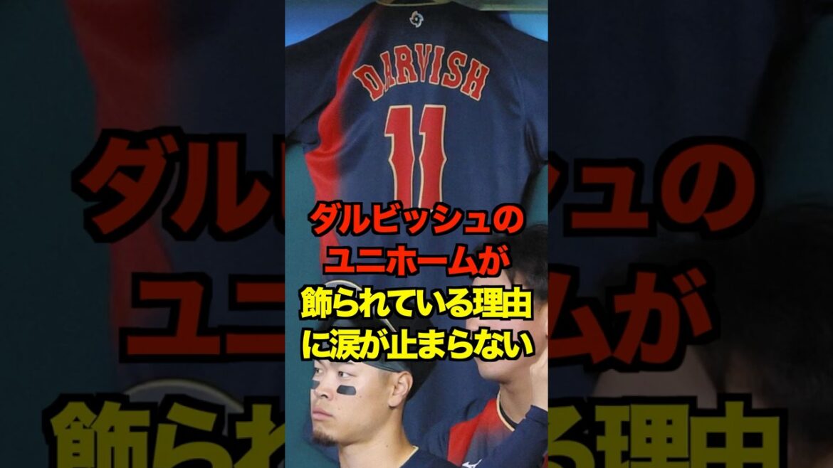 ダルビッシュのユニホームが飾られている理由に涙が止まらない【WBC】 #ダルビッシュ #侍ジャパン #wbc #プロ野球 #野球 #shorts