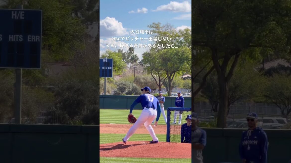 大谷翔平はWBCで投手はしない。投げることができるとしたら…。