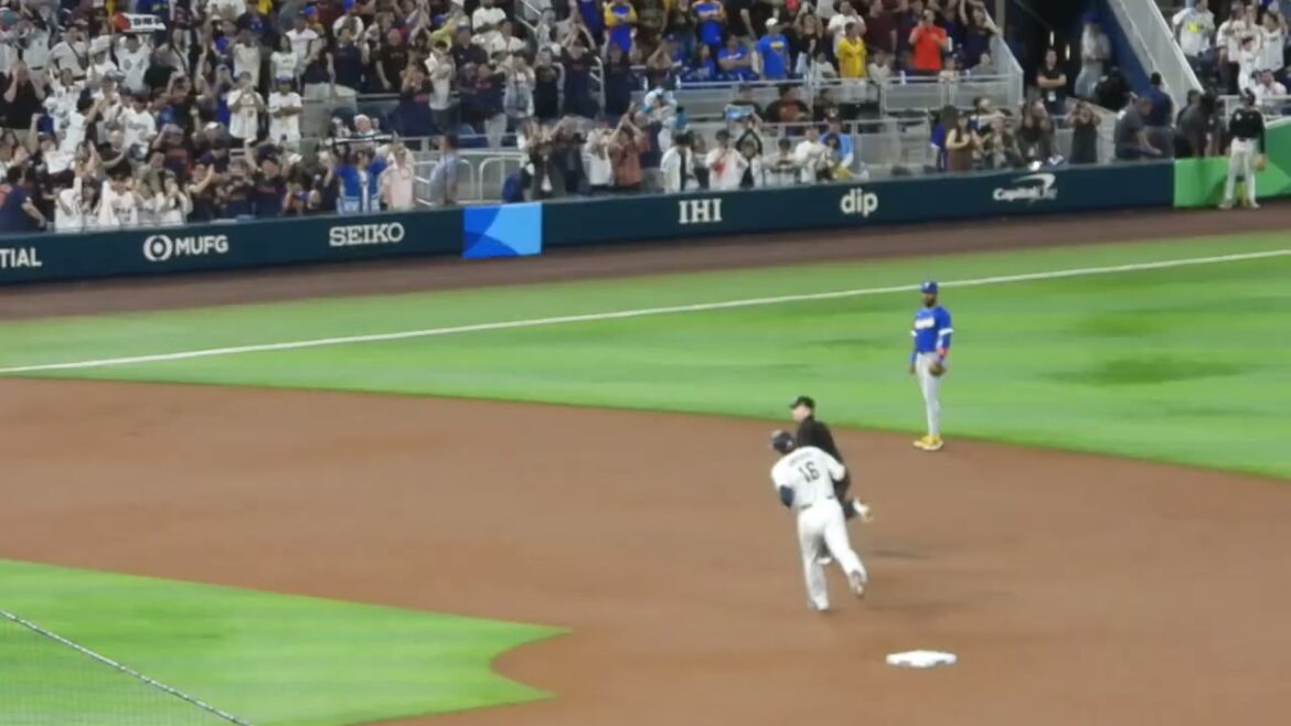 さすがの大谷翔平!アクーニャがホームランを打てばすぐにホームランでお返し!永遠のライバル同士の愛国心#shoheiohtani #homerun#wbc#japan