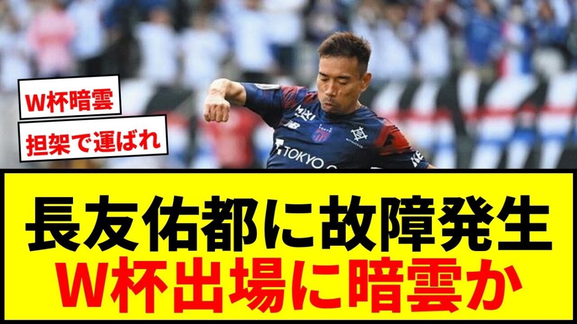 【速報】FC東京・長友佑都に故障発生か…W杯出場に暗雲…自力歩行できず担架で運ばれ途中交代 【速報】FC東京・長友佑都に故障発生か…W杯出場に暗雲…自力歩行できず担架で運ばれ途中交代
