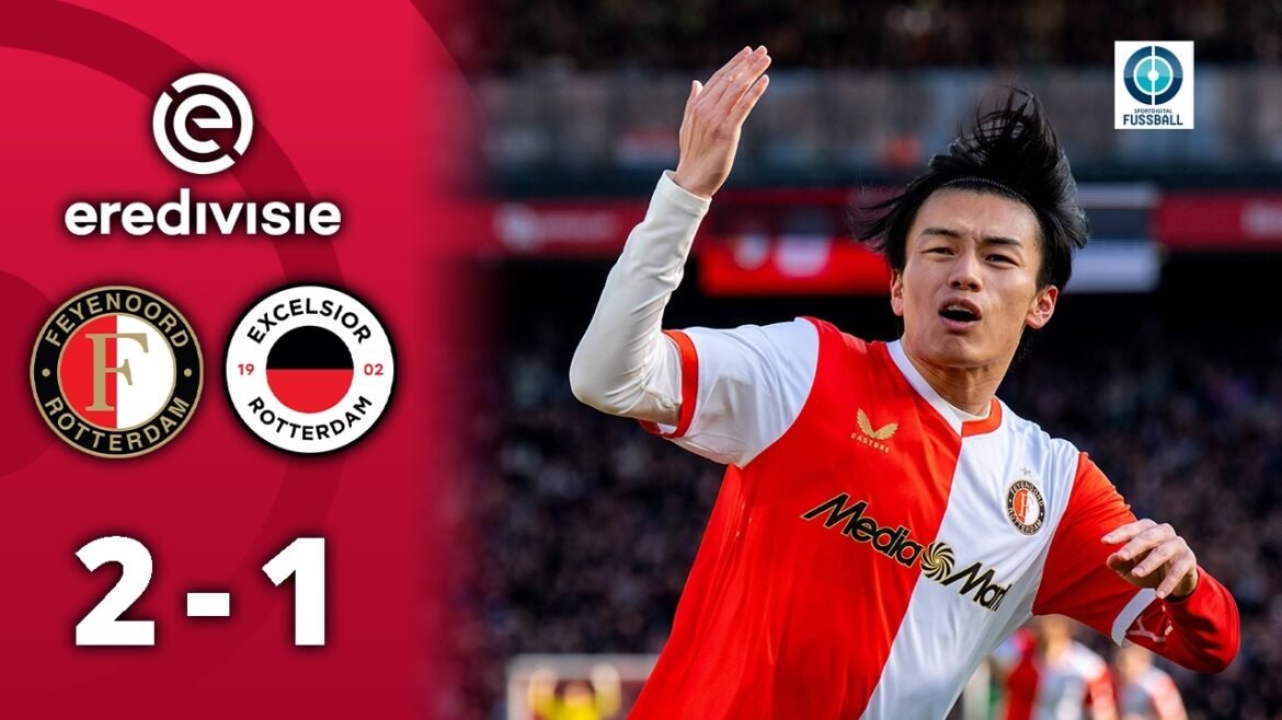 Sterling legt auf! Ueda dreht Derby in 85 Sekunden | Feyenoord Rotterdam – Excelsior Rotterdam Sterling legt auf! Ueda dreht Derby in 85 Sekunden | Feyenoord Rotterdam - Excelsior Rotterdam
