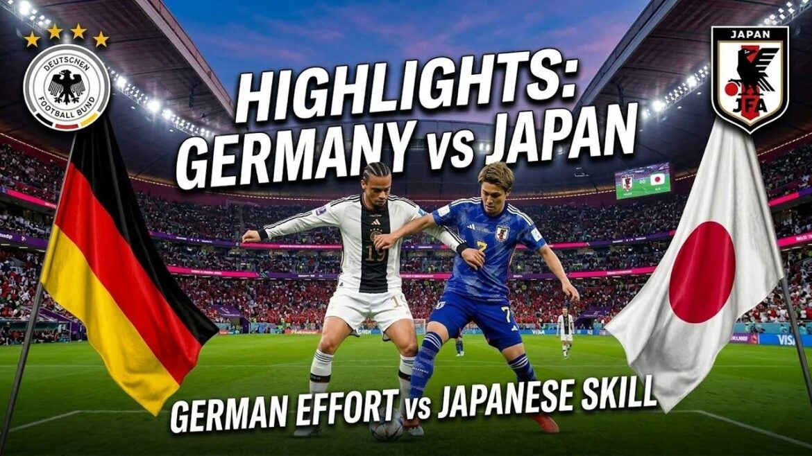 🔴 Germany vs Japan Highlights | Blue Samurai’s Incredible Comeback 🔴 Germany vs Japan Highlights | Blue Samurai's Incredible Comeback