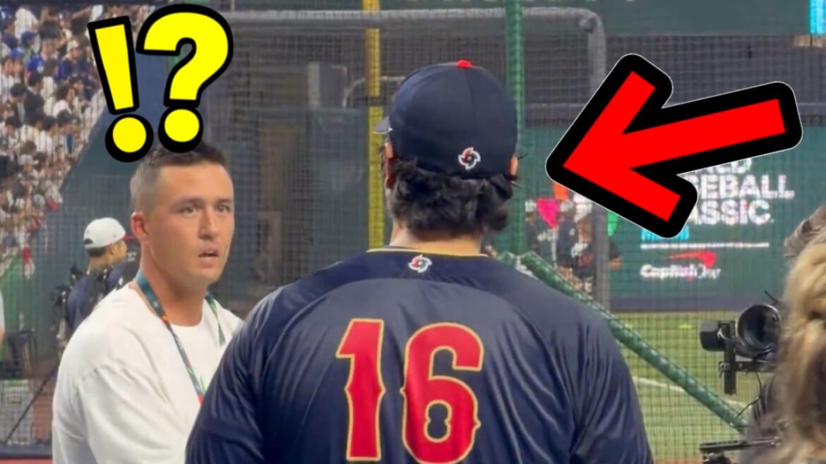 久しぶりに大谷と会えたヌートバーが次の瞬間・・「コレは感動だわ」「脚本みたい!」怪物同士の共演に目が離せないわ!【WBC】