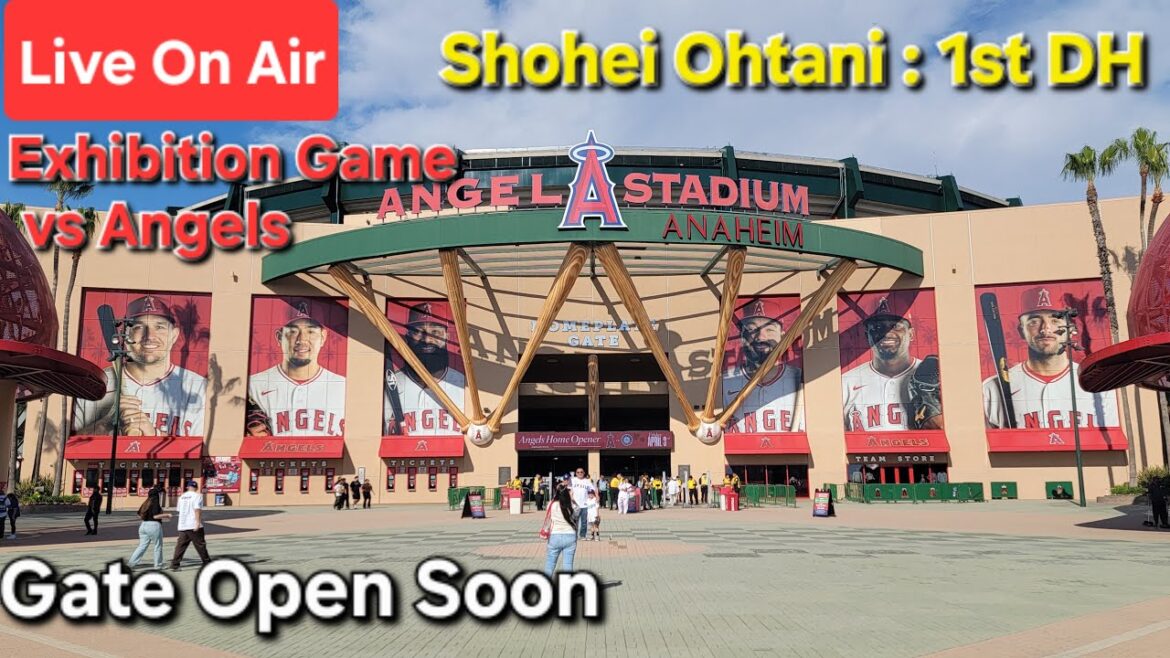【ライブ配信】対エンジェルス〜エキジビションゲーム〜大谷翔平選手は1番DHで出場⚾️まもなくゲートオープン⚾️Shinsuke Handyman がライブ配信中!