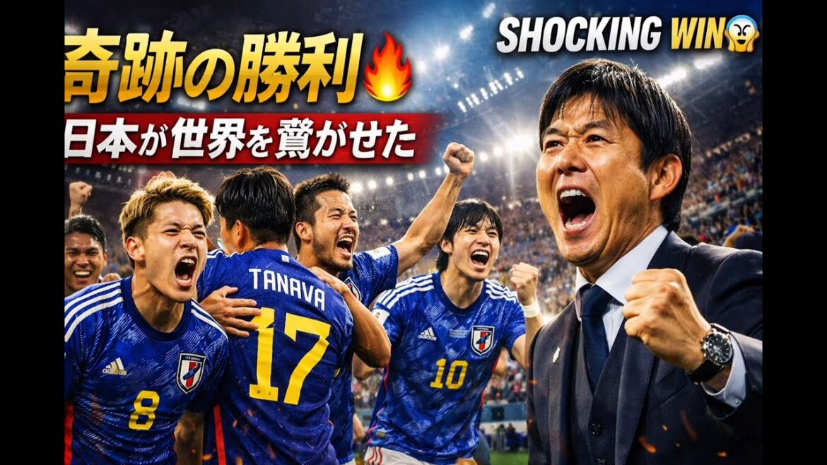 日本が世界を震撼させた瞬間🔥森保ジャパン奇跡の勝利【W杯2022】Japan Shocked the World! 🔥Unbelievable World Cup 2022 Moments #fifa 日本が世界を震撼させた瞬間🔥森保ジャパン奇跡の勝利【W杯2022】Japan Shocked the World! 🔥Unbelievable World Cup 2022 Moments #fifa