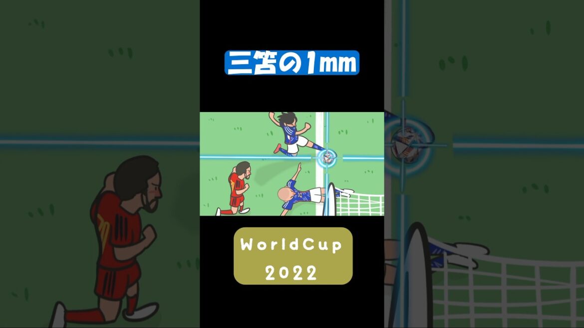 三笘の1mm #三笘薫 #サッカー日本代表 #ワールドカップ #worldcup #worldcup2022
