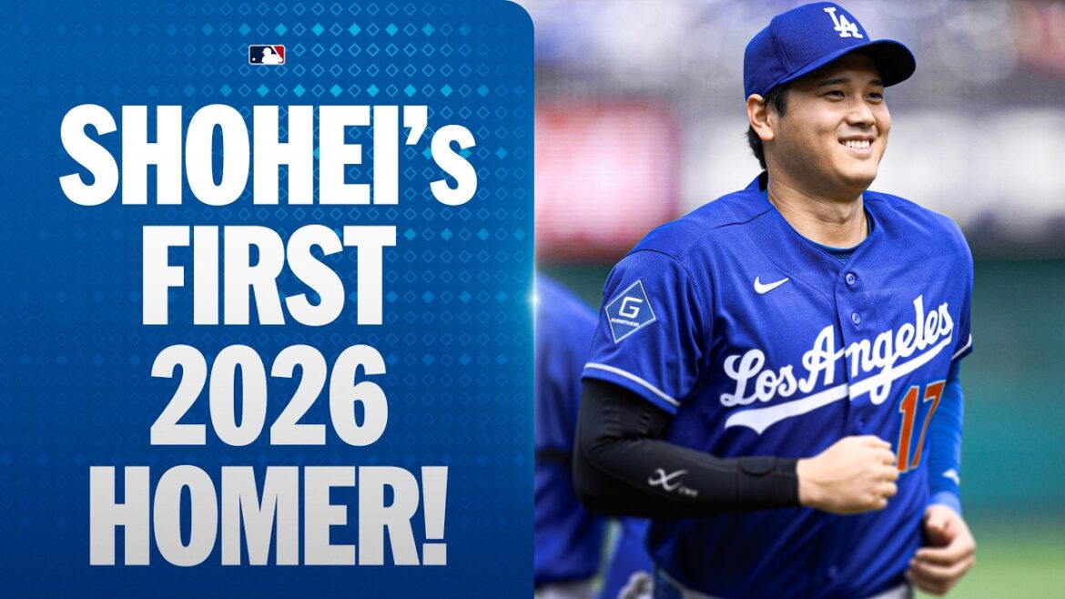 Shohei Ohtani’s first home run of the 2026 season! 🤩 | MLB Highlights | 大谷翔平ハイライト