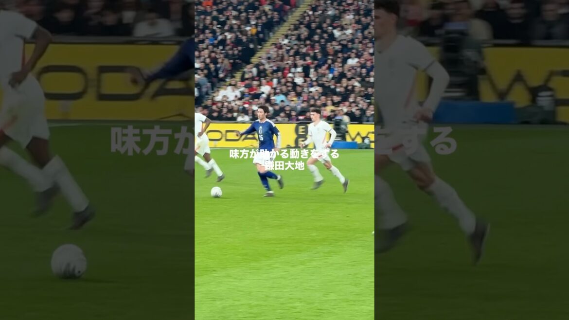 鎌田大地のプレーに惚れ惚れする。 #サッカー #サッカー日本代表 #鎌田大地 鎌田大地のプレーに惚れ惚れする。 #サッカー #サッカー日本代表 #鎌田大地