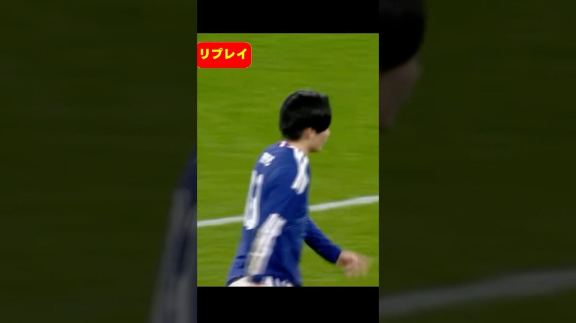 爆速サイド突破！サッカー日本代表がイングランド相手に中村敬斗と伊藤洋輝の連載から上田綺世の走りでチャンスメイクした日！ #サッカー