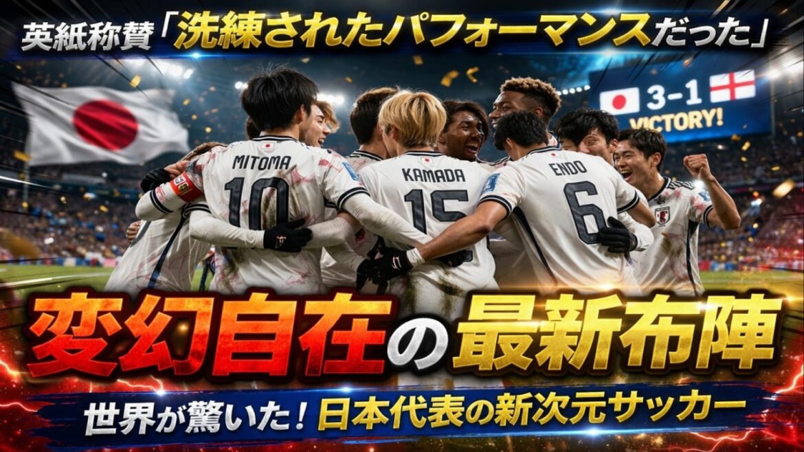 【戦術崩壊】スコットランドが理解できなかった“三笘×伊東の動き”がヤバすぎる