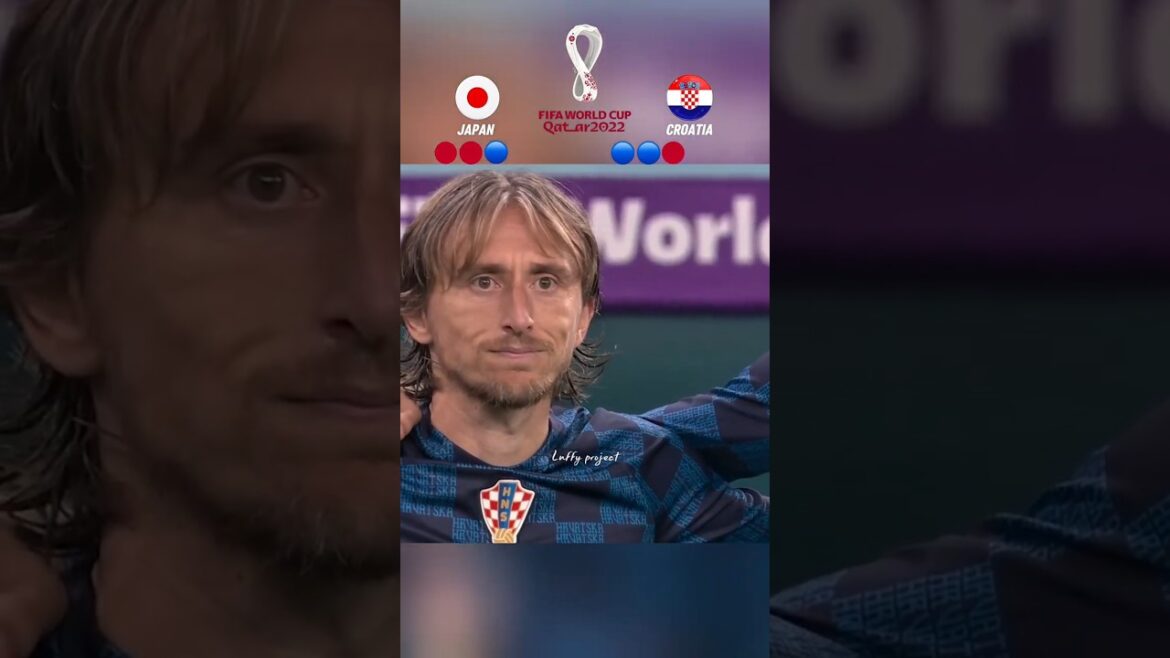 PENALTY SHOOTOUT | JAPAN vs CROATIA World cup 2022