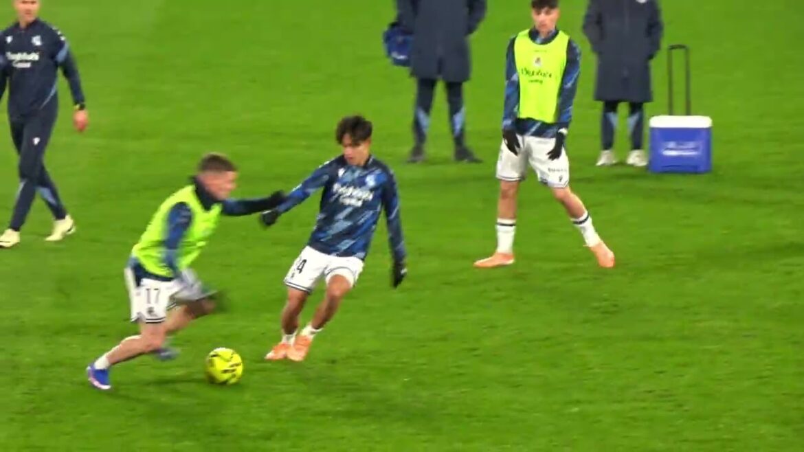 《現地映像》ケガから復活！久保建英も試合前練習！レアル・ソシエダvsアトレチコ・マドリー【サッカー】 Real Sociedad Atlético Madrid 【La Liga 】2026/1/4