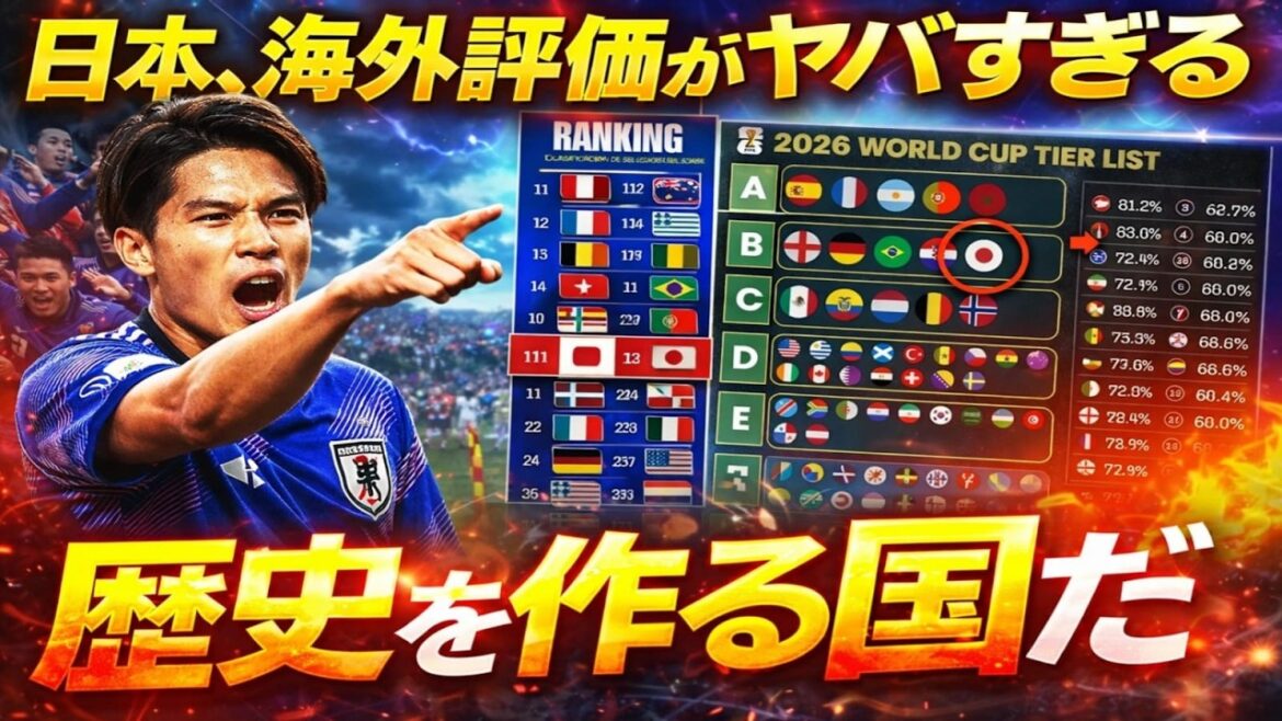 【世界震撼】サッカー日本代表は“歴史を作る国”と海外絶賛!各国が恐れる理由がヤバすぎる…【海外の反応】 【世界震撼】サッカー日本代表は“歴史を作る国”と海外絶賛!各国が恐れる理由がヤバすぎる…【海外の反応】