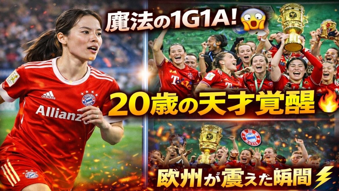 【谷川萌々子】20歳の天才が魅せた“魔法の1G1A”!バイエルン女子を3年連続DFBポカール決勝へ導いた衝撃の戦術進化とは?現地絶賛の裏でキャプテンが首脳陣に苦言 【谷川萌々子】20歳の天才が魅せた“魔法の1G1A”!バイエルン女子を3年連続DFBポカール決勝へ導いた衝撃の戦術進化とは?現地絶賛の裏でキャプテンが首脳陣に苦言