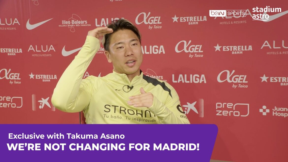 Takuma Asano BREAKS SILENCE on Injury, Martín Demichelis & Real Madrid clash! | #beINLaLiga Takuma Asano BREAKS SILENCE on Injury, Martín Demichelis & Real Madrid clash! | #beINLaLiga
