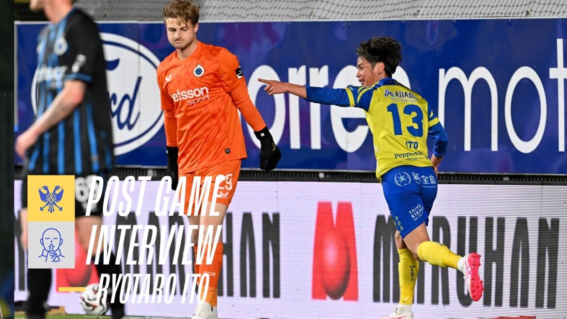 【シントトロイデン】6試合ぶりのゴールは先制点 伊藤涼太郎選手 試合後インタビュー
