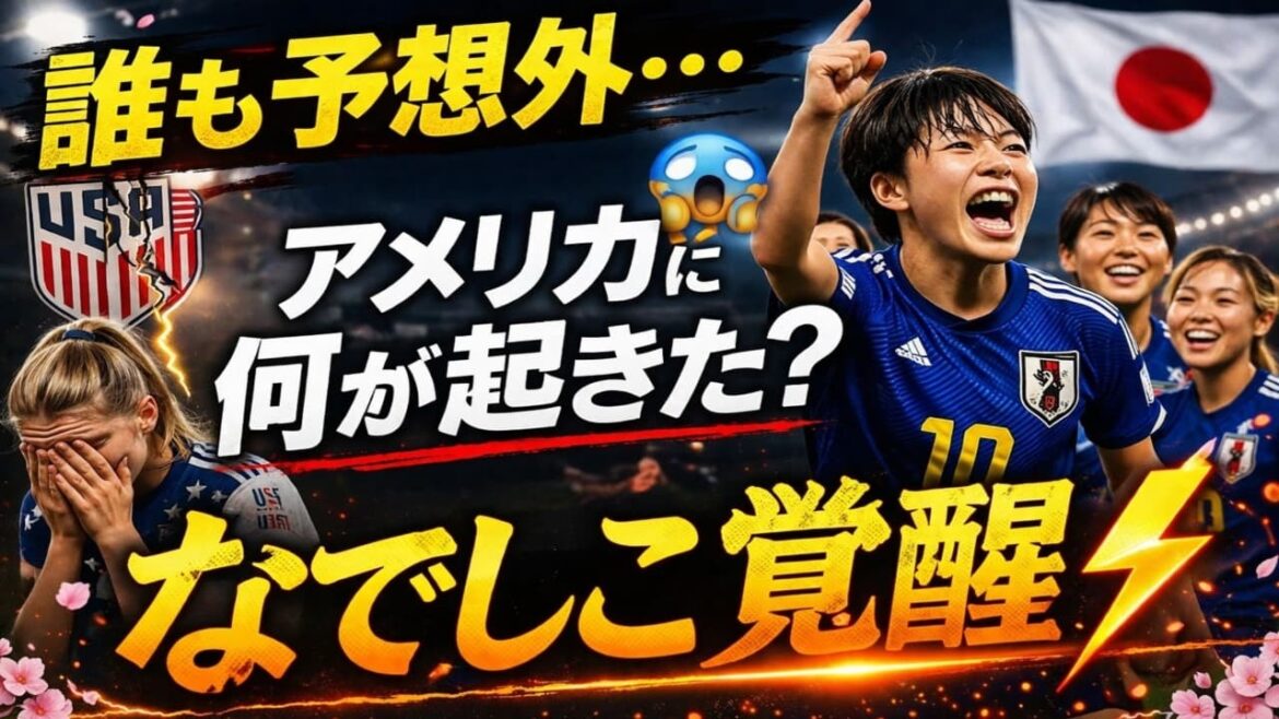 無敵アメリカを止めた歴史的一戦！なでしこジャパンが世界との差を覆す