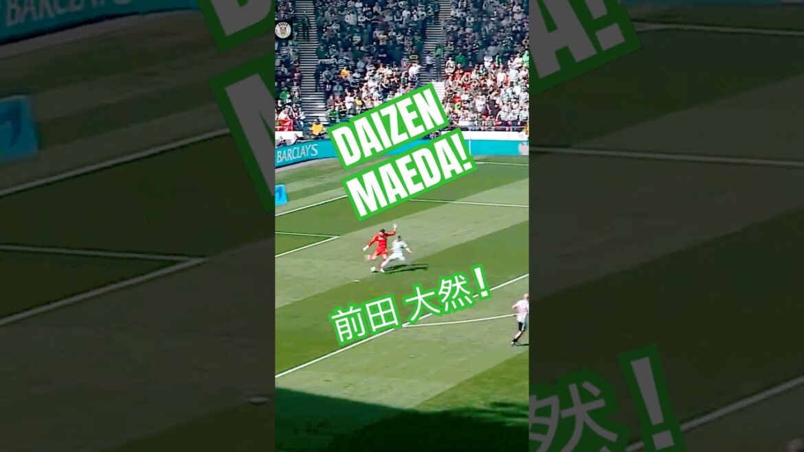Daizen Maeda Scores in the FIRST MINUTE!