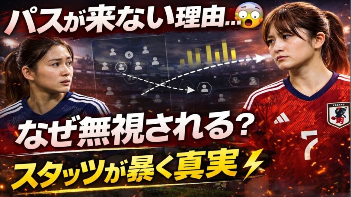 【疑問】長谷川唯→谷川萌々子にパスが来ない理由…スタッツが示す真実
