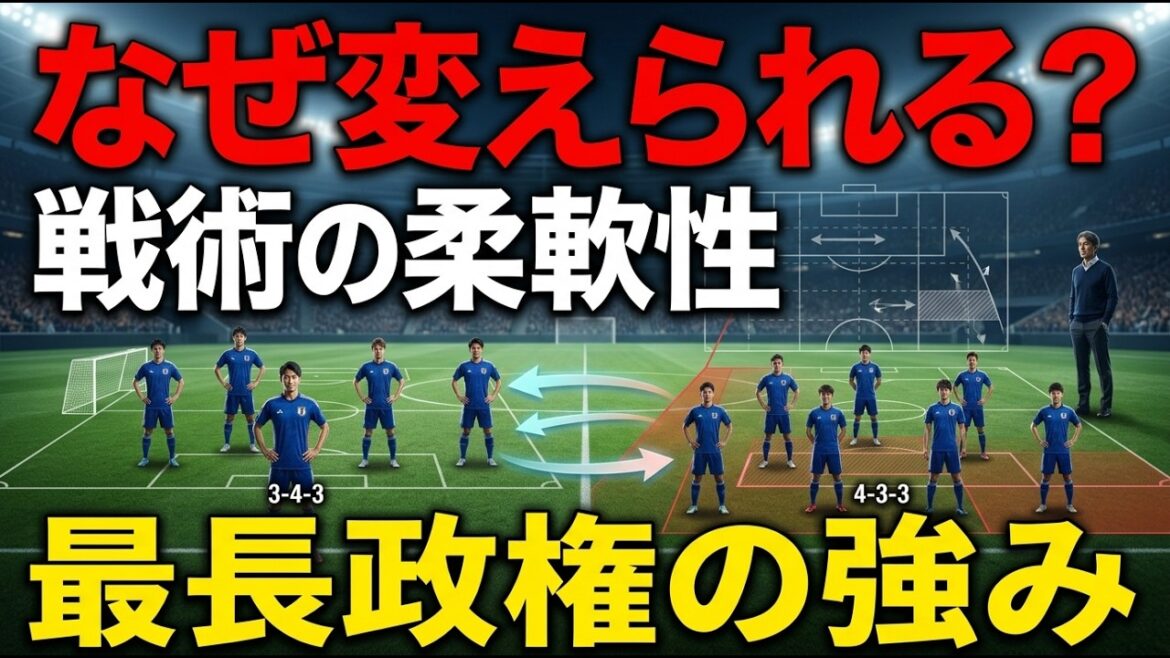 森保一の日本代表を見て確信した — 最長政権の強みは結果ではなく、3バックと4バックを往還する設計力にある