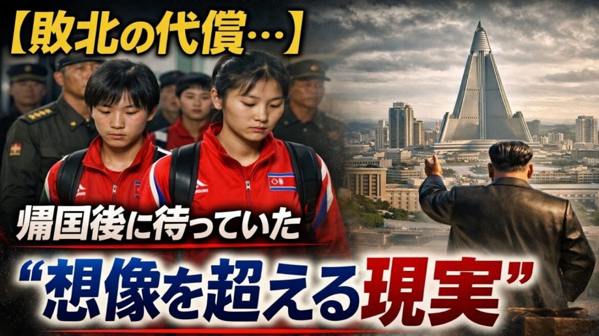 「【海外の反応】U20女子アジア杯決勝で日本に敗北…北朝鮮代表の“帰国後の現実”に衝撃」