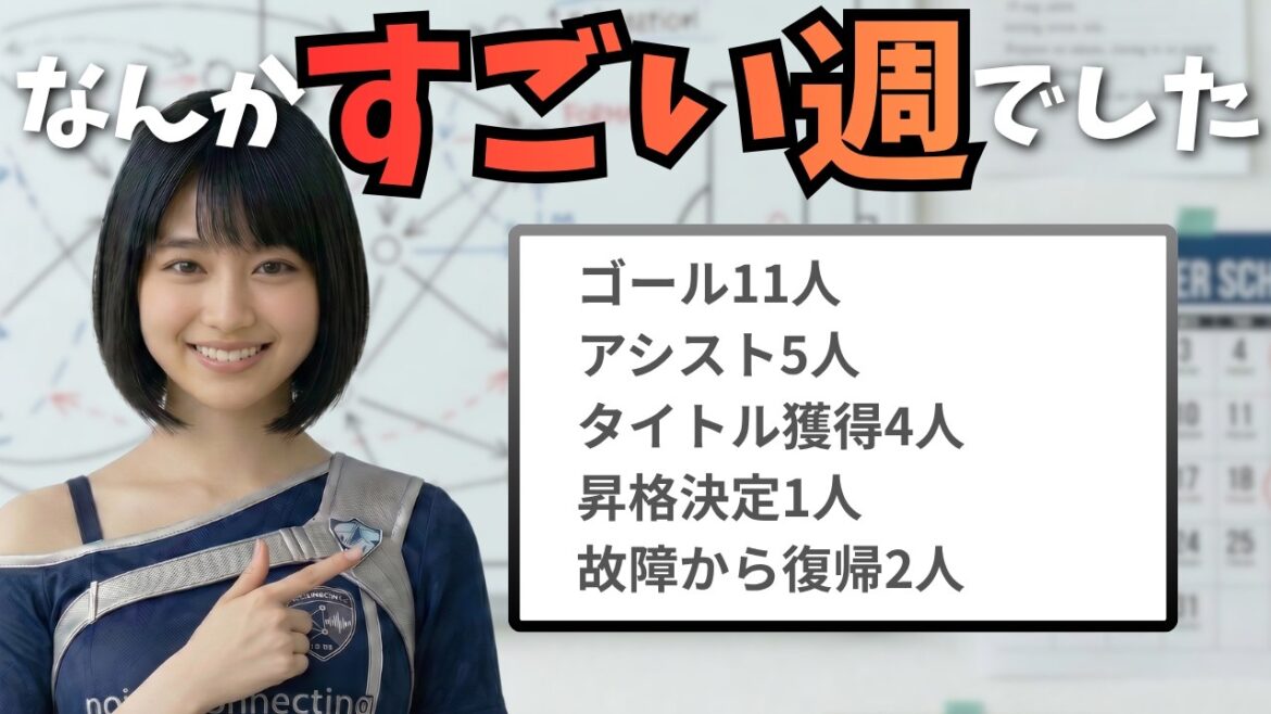 【みないともったいない】今節の海外組91人を6分で完全レポート！久保・三笘のウラでみんな活躍してた