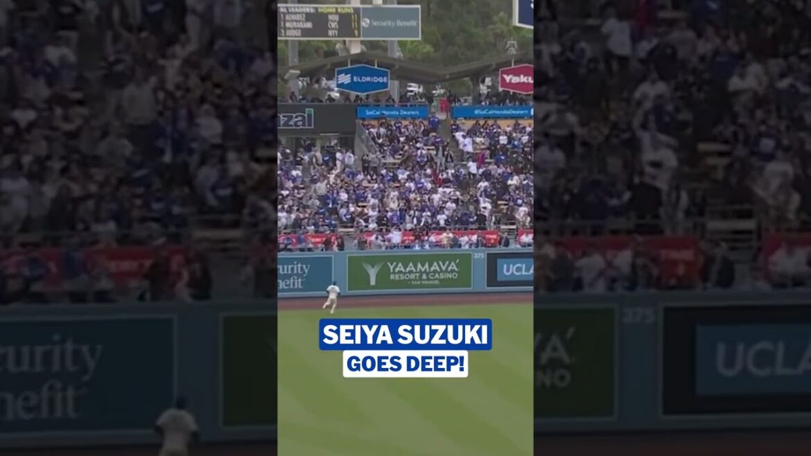 Seiya Suzuki gets the Cubs on the board with his 4th homer of the season 🤩 鈴木誠也ハイライト MLB Highlights