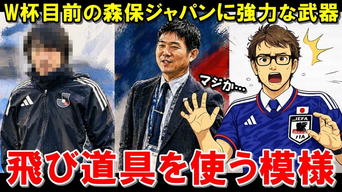 森保ジャパンに協力な武器！Ｗ杯で飛び道具を使う模様【海外の反応/サッカー日本代表】